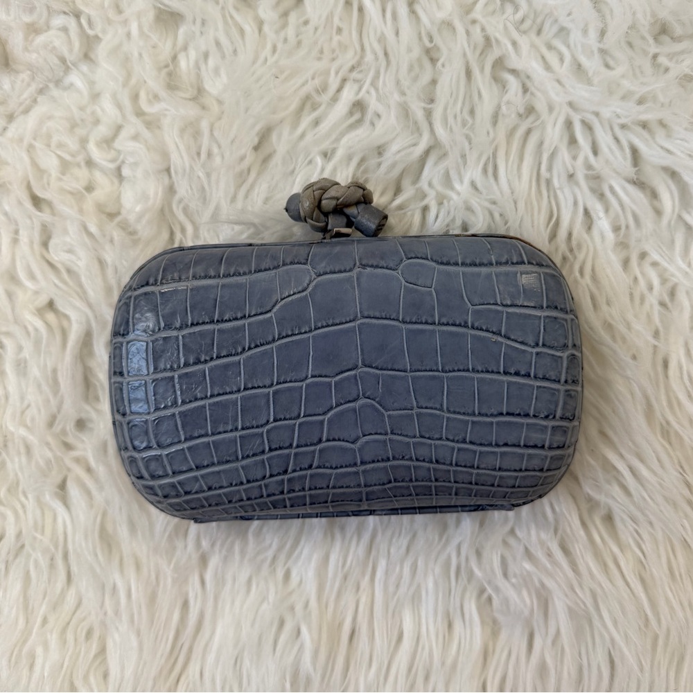 Bottega Veneta Box Knot Clutch Crocodile Small - Picture 15 of 17
